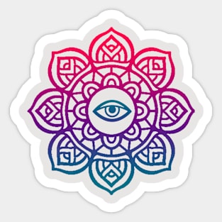 third eye Sticker